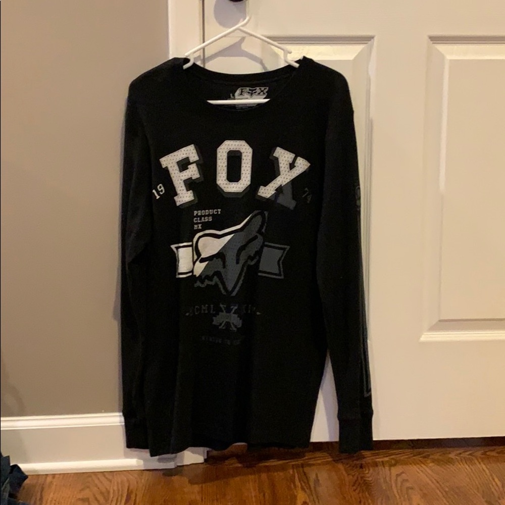 Fox long sleeve shirt